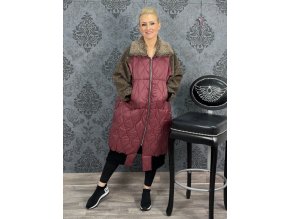 KABÁT BRUNO vínový