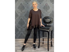 TUNIKA NONNA hnědá
