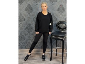 MIKINA LATEMAR černá