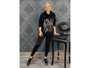 MIKINA NARCIS černá