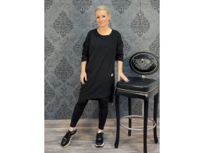 ŠATY GAROFANO černé