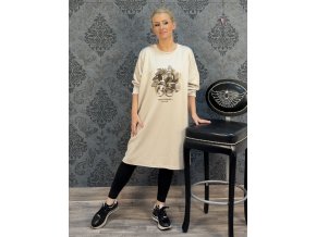 ŠATY AMOR béžové