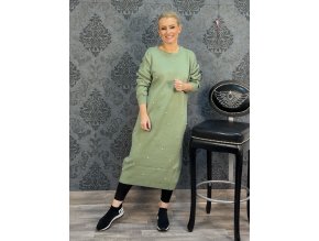 ŠATY AMANDA pistácie