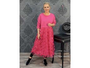 ŠATY DAGMAR fuchsie