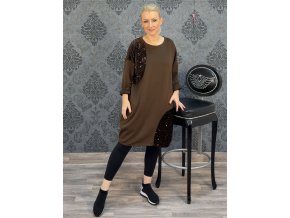 ŠATY GLADIOLA čokoláda