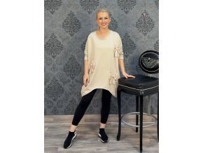 MIKINA ZORA béžová