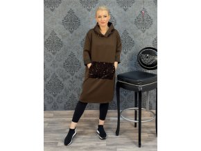 ŠATY SVATAVA čokoláda