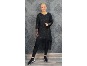 ŠATY OHŘE černé
