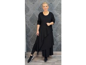 ŠATY STŘELA černé