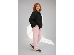 JEANS KALHOTY CHRISTIAN růžové