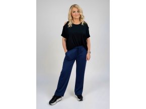 KALHOTY MAX navy modré