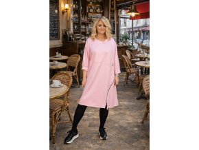 ŠATY GINA růžové