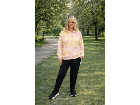 MIKINA ADELINE žluto-fialová