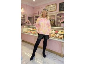 MIKINA RITA žluto-růžová