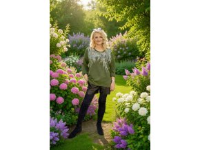 MIKINA MILUŠKA khaki