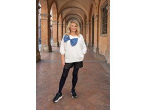 MIKINA LEONORA bílá