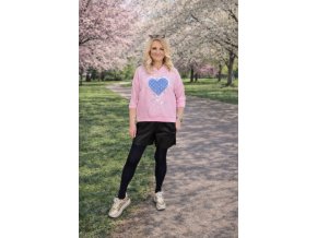 MIKINA ERIKA světle růžová