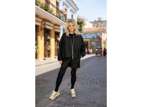 JARNÍ BUNDA LINDA černá
