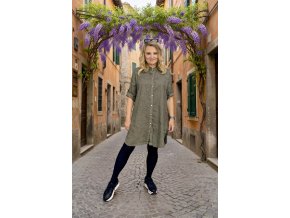 KOŠILO-ŠATY ANTONELLA khaki