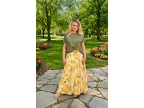 SUKNĚ SIMONETTA žlutá