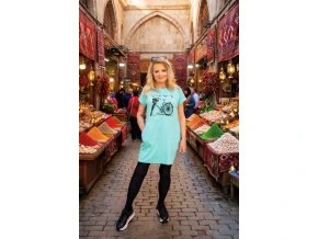 ŠATY ELIF acqua vel.2