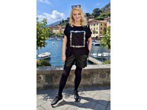 TRIČKO SARNO černé