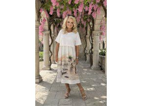 ŠATY HEDA bílé