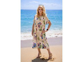 ŠATY JADEIT béžové