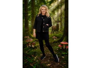 LETNÍ BUNDA HANNY černá