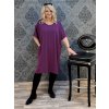 šaty RŮŽA fialové