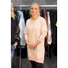 MIKINO-ŠATY PAVOUČEK baby pink vel.1