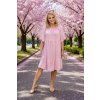 ŠATY ISEA sv. růžové