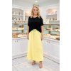 SUKNĚ ELBA žlutá