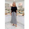 SUKNĚ ELBA šedá