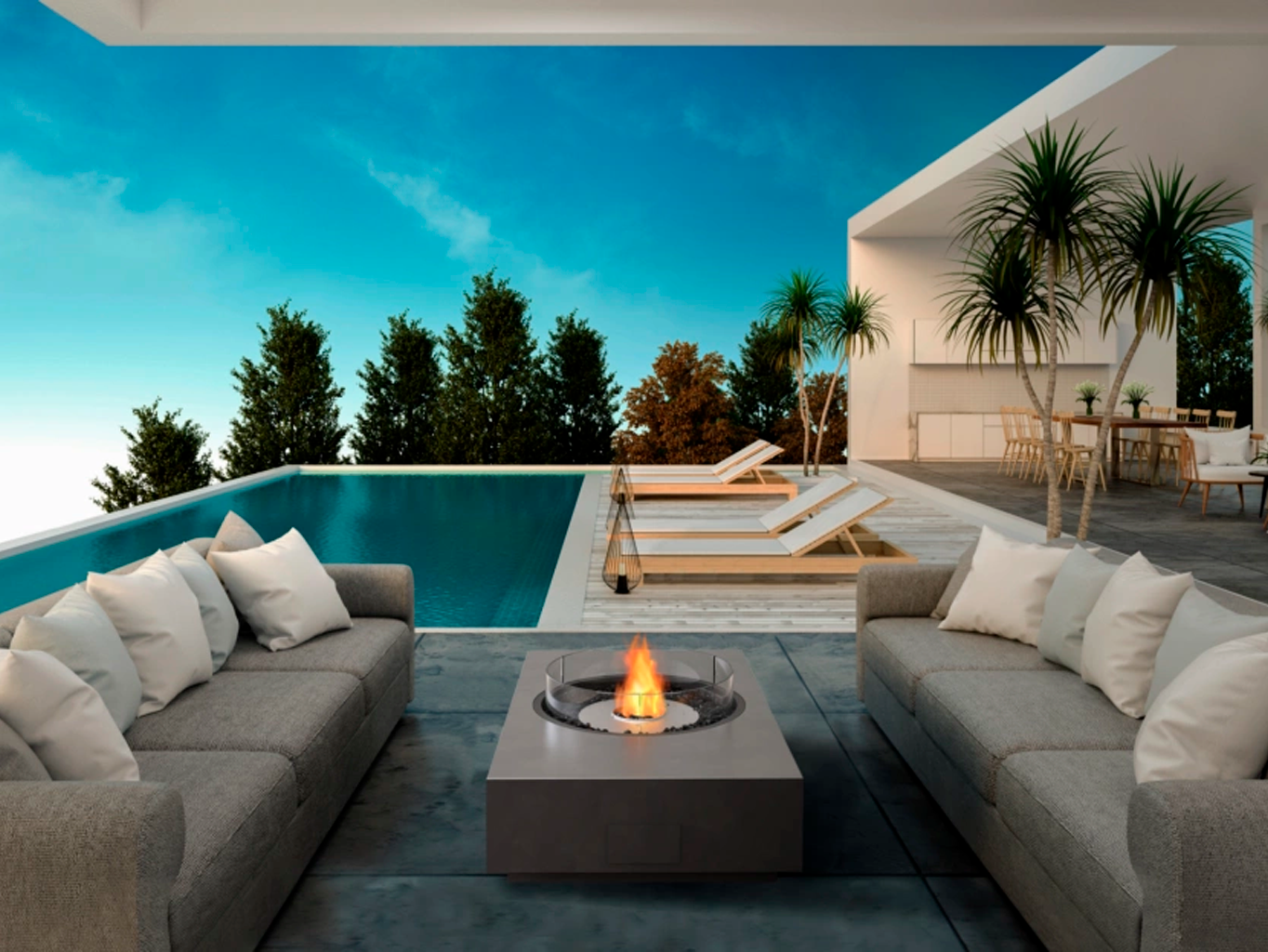 Bio ohniská a konferenčné stolíky s ohniskom – exkluzívny prvok pre váš interiér aj exteriér