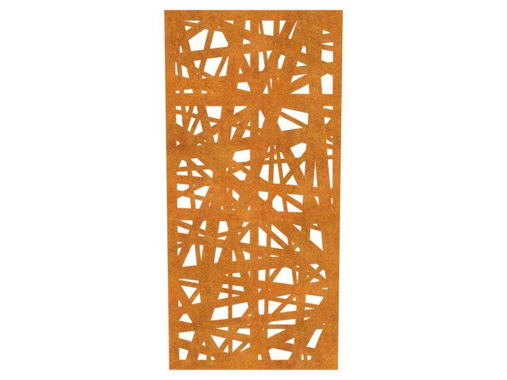 Dekoračný perforovaný panel DECORA 3 z cortenovej ocele
