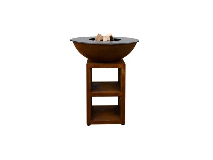 10010 Quoco Piatto Medium Corten Front
