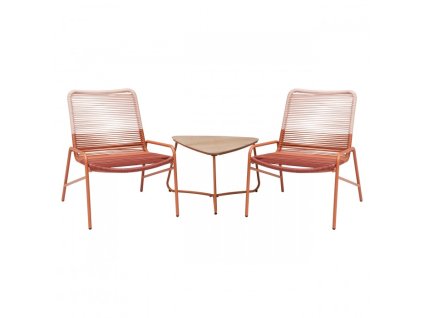 Záhradné sedenie VICHY pre 2 osoby so stolíkom