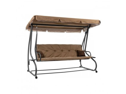 Polohovateľná záhradná hojdačka MEGI so strieškou