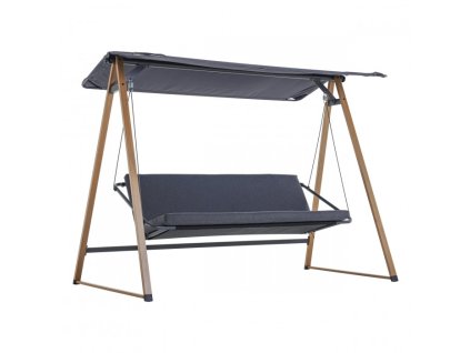 Dizajnová hojdačka HERNING s nastaviteľnou strieškou