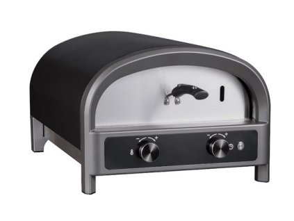 Elektrická prenosná pizza pec na terasu v retro dizajne