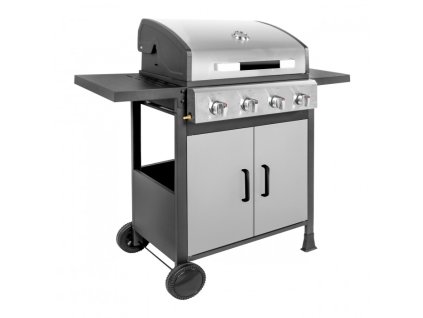 Záhradný plynový gril so 4 horákmi BRENNER