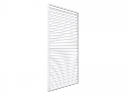 Hliníkový žalúziový panel pre pergolu 4M, biela bočná stena