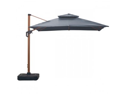 Záhradný slnečník ROMA M s bočnou konštrukciou a reguláciou sklonu