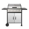 Záhradný plynový gril so 4 horákmi BRENNER