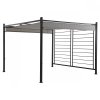 Záhradný oceľový altánok s posuvnou strechou ELIS 3 x 3 m