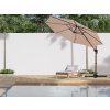Záhradný hliníkový slnečník ROMA S s bočnou konštrukciou a reguláciou 360°