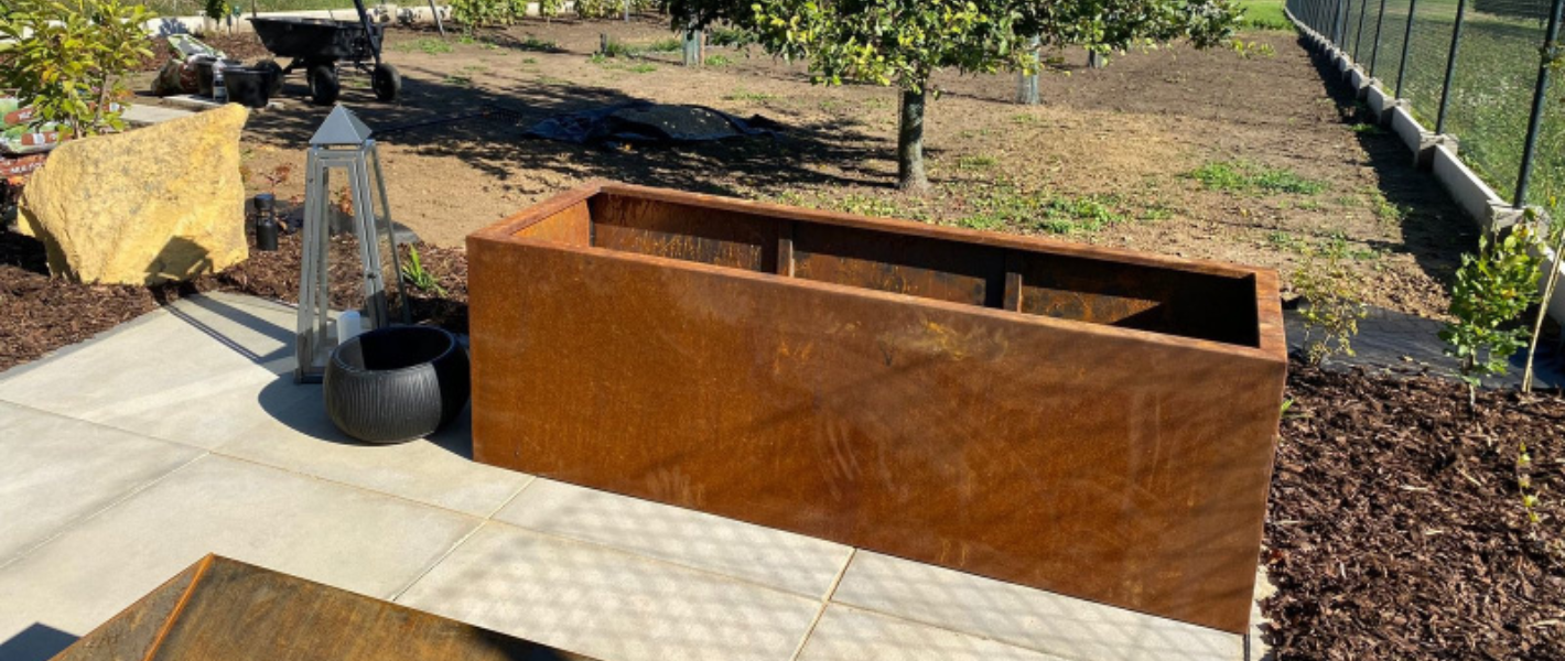 Cortenové zákoutí - Kozlany