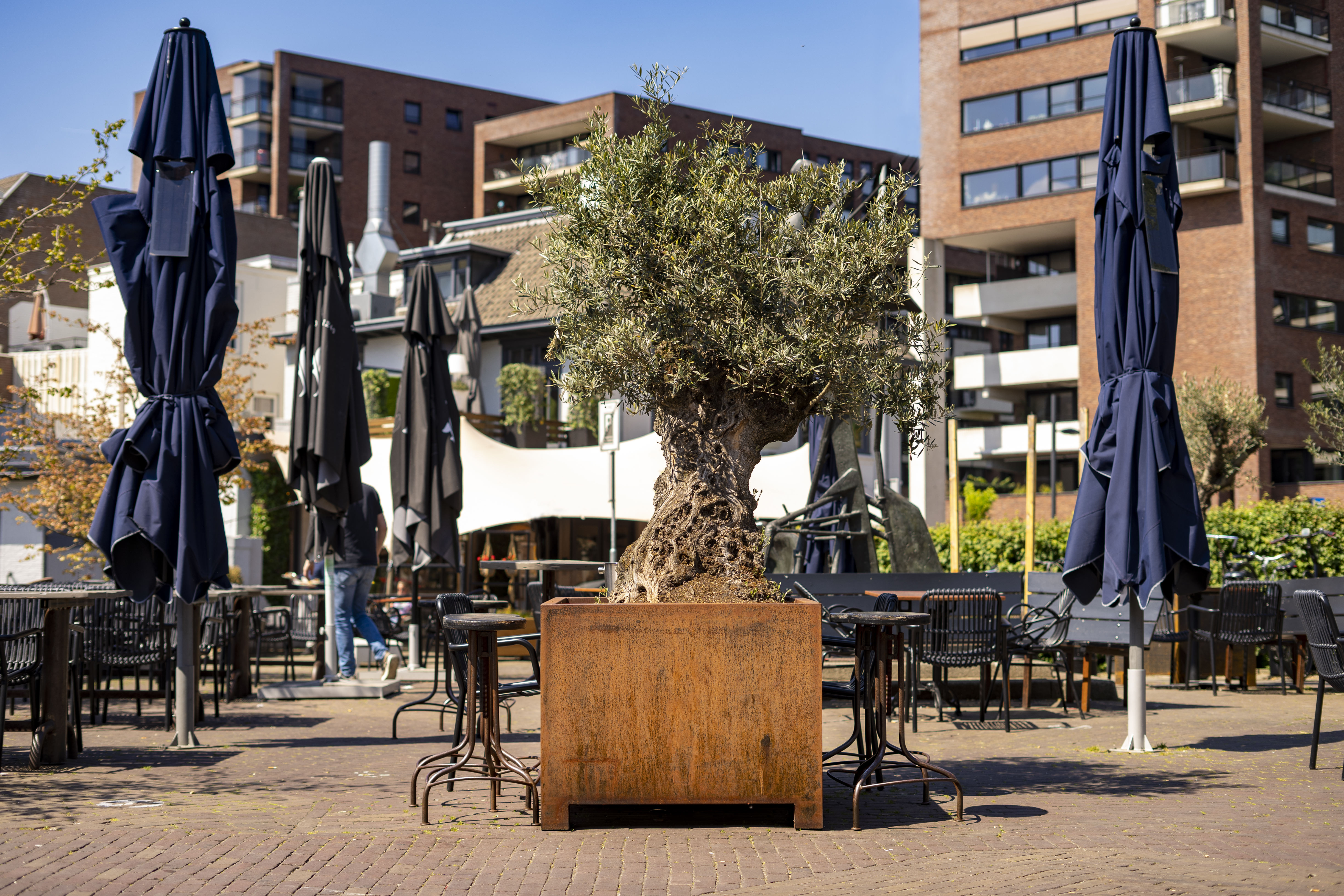 Květináče CARREZ z cortenové oceli na míru