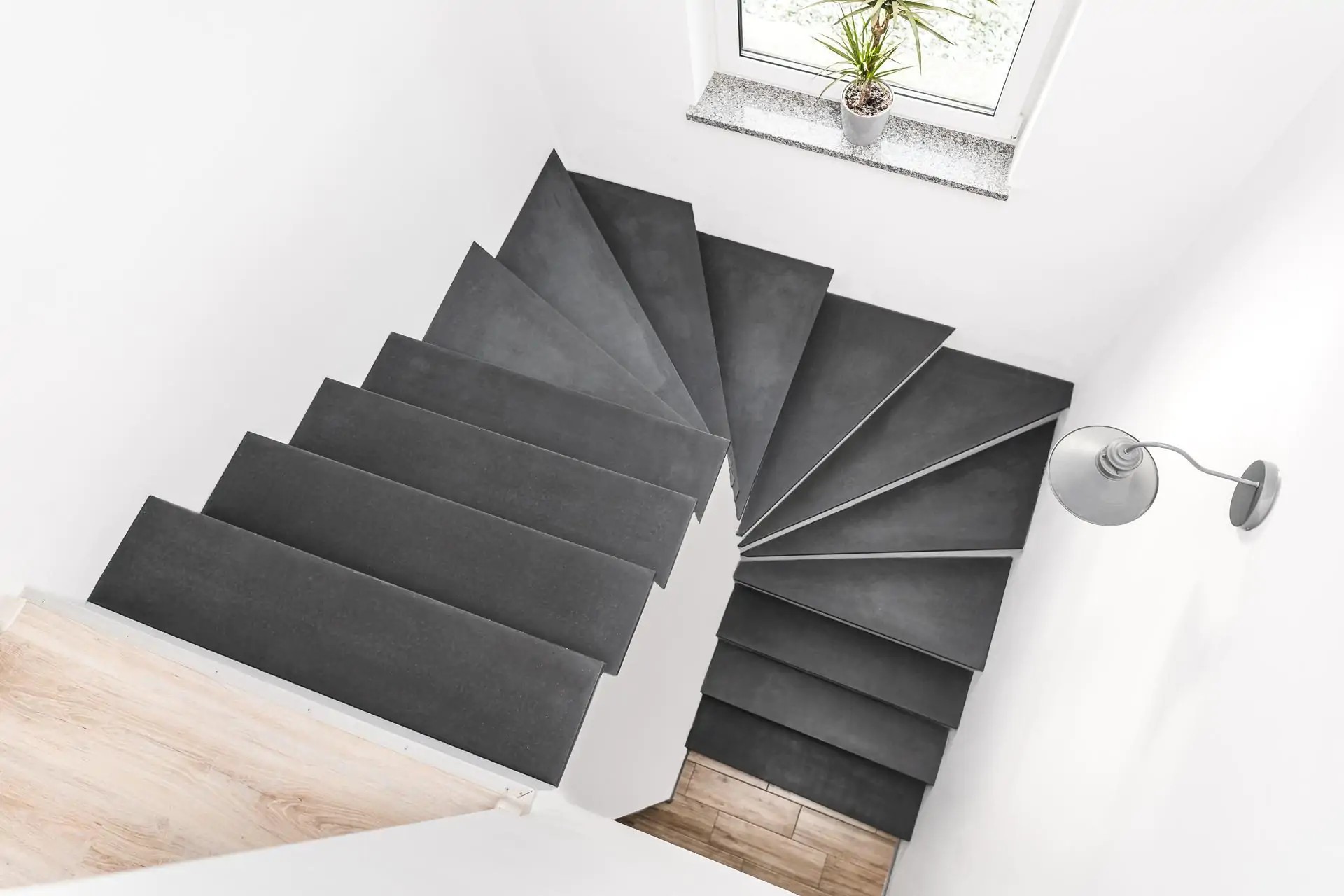 Betonové schodiště a stupně na míru